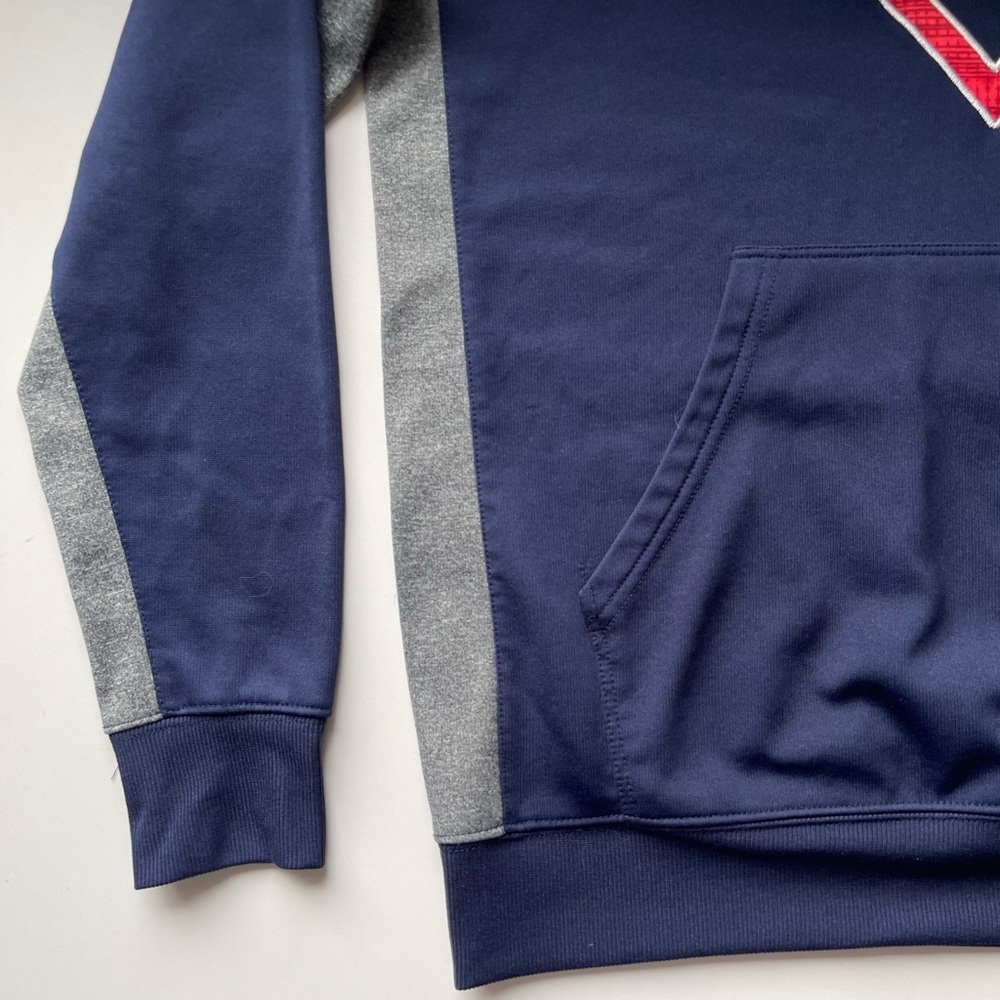 Superman Hoodie - Navy & Red - Size Large - Picture 4 of 14